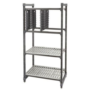 Cambro Universal-Lagerregal-Starterkit für Basics Plus-Regale mit einer Tiefe von 610 mm