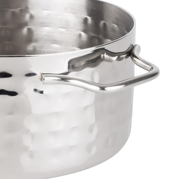 Olympia Tischpräsentation Mini-Kasserolle Hammerschlag 675ml