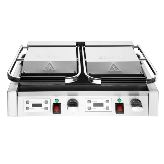 Buffalo Extra großer Kontaktgrill mit doppelt flacher Platte