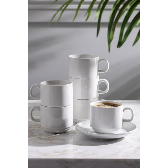 Olympia Whiteware Teetassen 20cl (12 Stück)