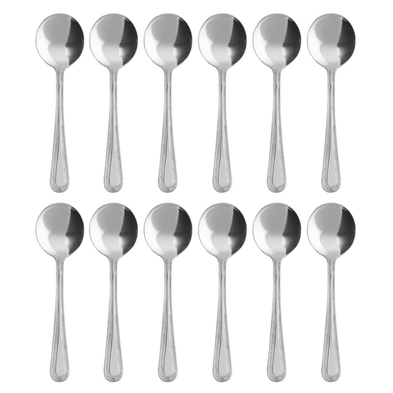 Olympia Bead Suppenlöffel (12 Stück)
