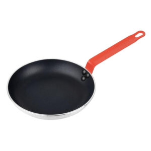 Hygiplas Pfanne Aluminium Antihaft Teflon Platinum Plus Roter Griff - 240x40mm