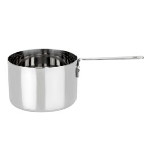 Olympia Tischpräsentation Mini Stieltopf Edelstahl 90x60mm
