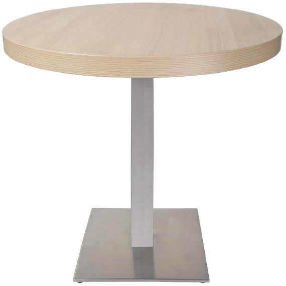 Bolero quadratischer Tischfuß Edelstahl 72cm hoch