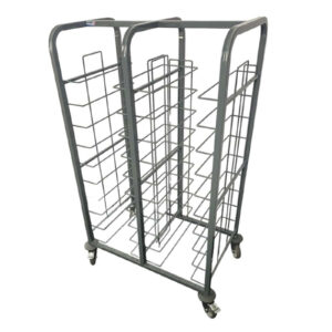 Craven Tablettwagen Stahl 20 Tabletts