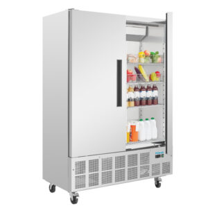 Polar Serie G Slimline Kühlschrank Edelstahl 960L