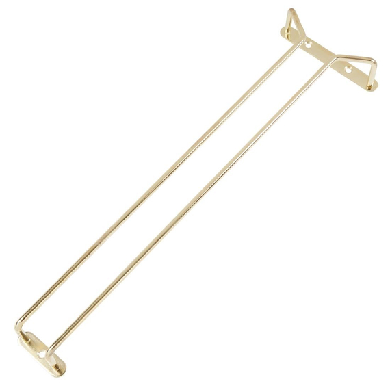 Gläserschiene Messing 41cm