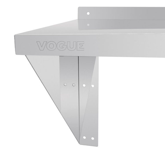 Vogue Mikrowellenregal Edelstahl 56x56cm