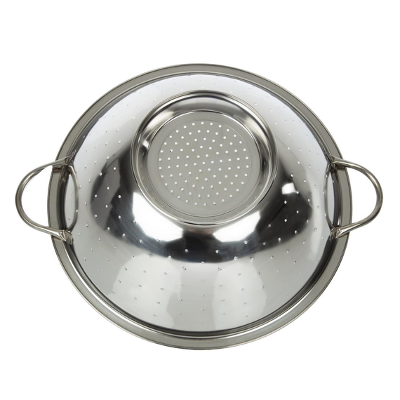Vogue Gemüseseiher Edelstahl 35,5cm