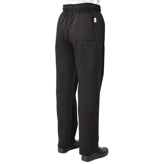 Nisbets Essentials Kochhose Schwarz L