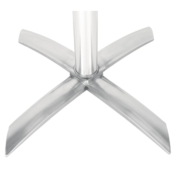 Bolero runder klappbarer Stehtisch Edelstahl 60cm