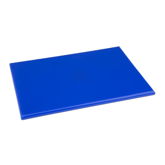 Hygiplas HDPE kleines Schneidebrett blau 300x 225x12mm