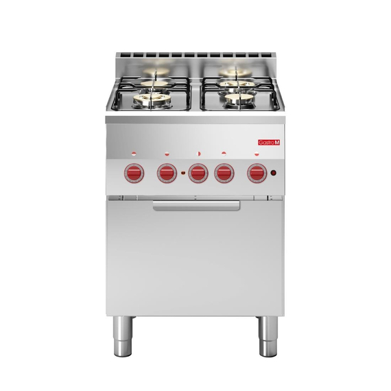 Gastro M Gasherd mit Kombibackofen 60/60CFGE 18,1kW