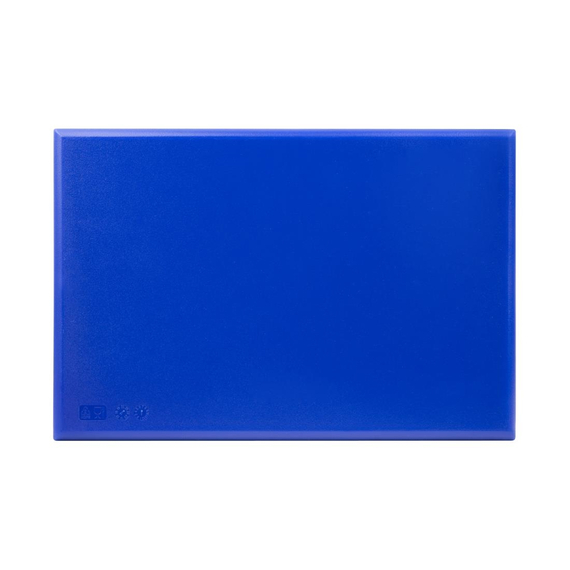 Hygiplas extra dickes Schneidebrett mit hoher Dichte blau