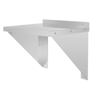 Vogue Mikrowellenregal Edelstahl 56x56cm