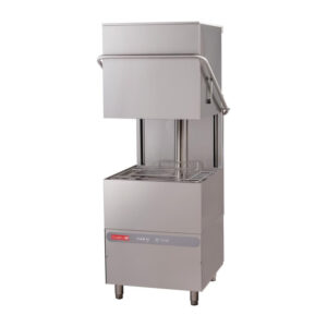 Gastro M Haubenspülmaschine Maestro 400V mit Ablaufpumpe, Dosierpumpe für Geschirrspülmittel und Klarspüler