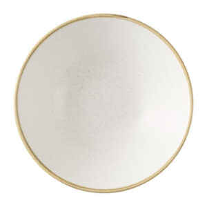 Churchill Stonecast Barley White Tiefe Coupe-Schüsseln, 180 mm, (6 Stück)