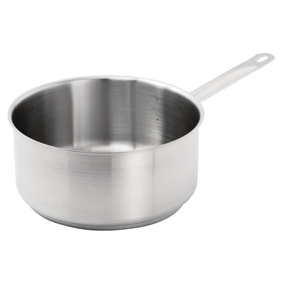 Vogue Edelstahl Kochtopf 5Ltr mit Deckel