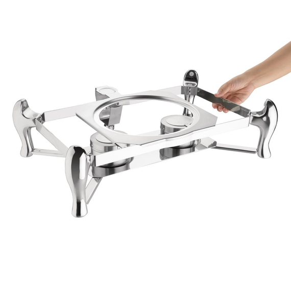 Olympia Induktions-Chafing-Dish 1/1 Glasdeckelrahmen