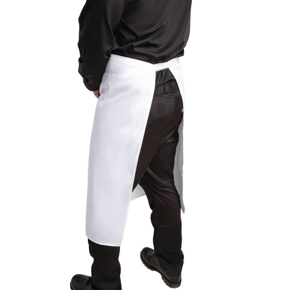 Whites Küchenschürze weiß