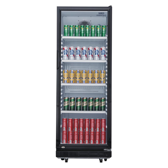 Nisbets Essentials Standkühler Schwarz - 346Ltr