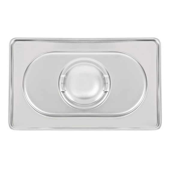 Vogue Strapazierfähiger Deckel für GN-Behälter 1/9 Edelstahl