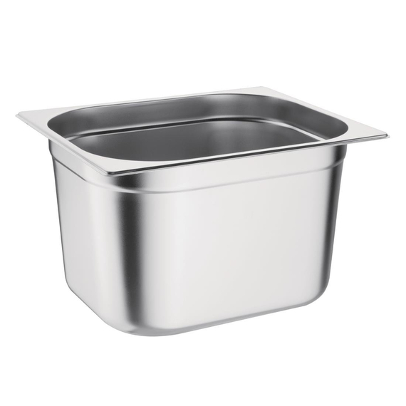 Vogue GN-Behälter Edelstahl 20cm GN1/2