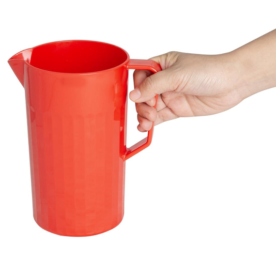 Olympia Kristallon Kanne rot 1,4L