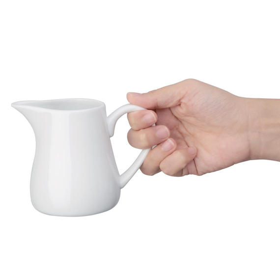 Olympia Whiteware Milchkännchen mit Henkel 21cl (6 Stück)