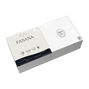 Fasana professionelle Papierservietten weiß 33cm (1500 Stück)