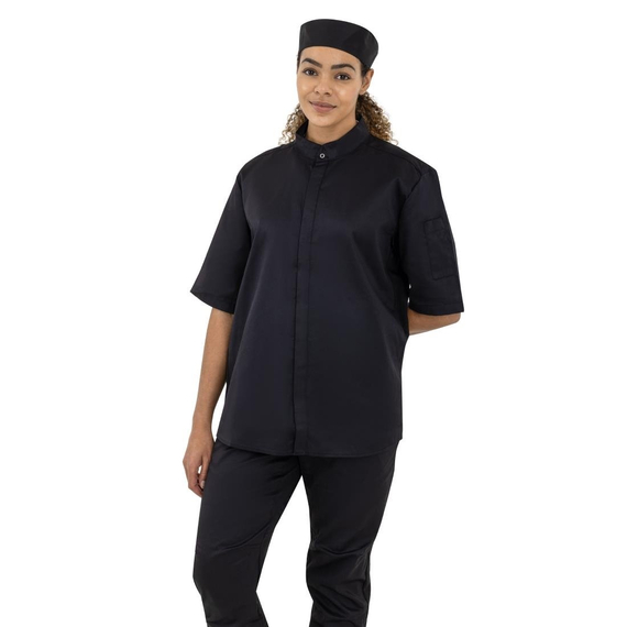 Southside Stehkragenjacke Schwarz Größe XL