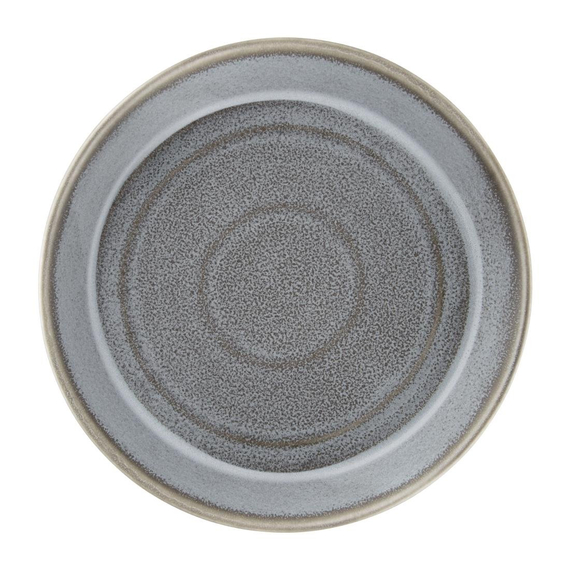 Olympia Cavolo Charcoal Dusk Flache runde Schale - 220mm (4 Stück)