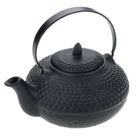 Orientalische Teekanne schwarz 85cl