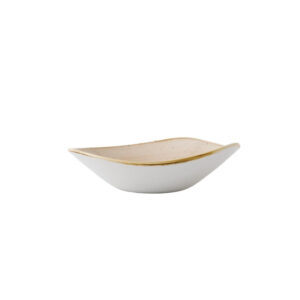 Churchill Stonecast Dreieckige Schüssel, Muskatcreme, 235 mm (12 Stück)