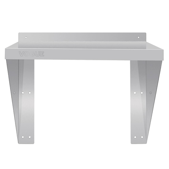 Vogue Mikrowellenregal Edelstahl 56x56cm