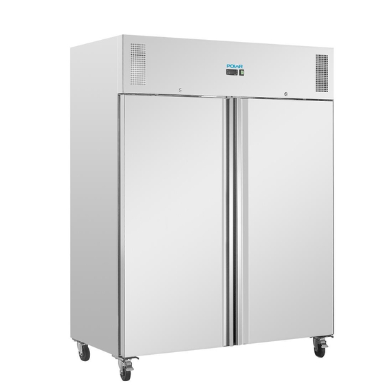 Polar U-Series Doppel-Tür Aufrecht-Gefrierschrank 1300Ltr