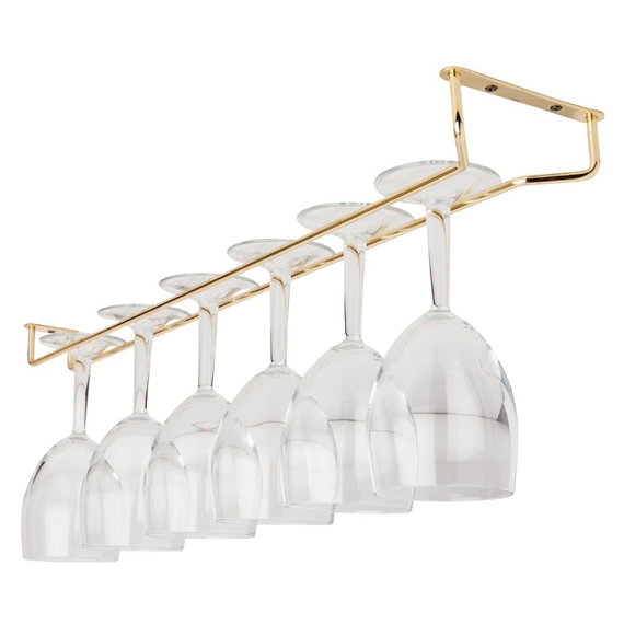 Gläserschiene Messing 61cm