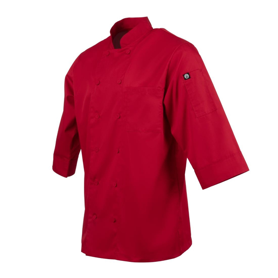 Chefkoch Unisex Jacke Rot L