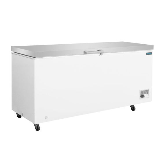 Polar G-Serie Tiefkühltruhe mit Edelstahldeckel 581Ltr