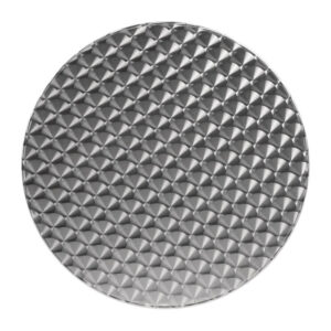 Bolero runder Bistrotisch Edelstahl 1 Bein 60cm