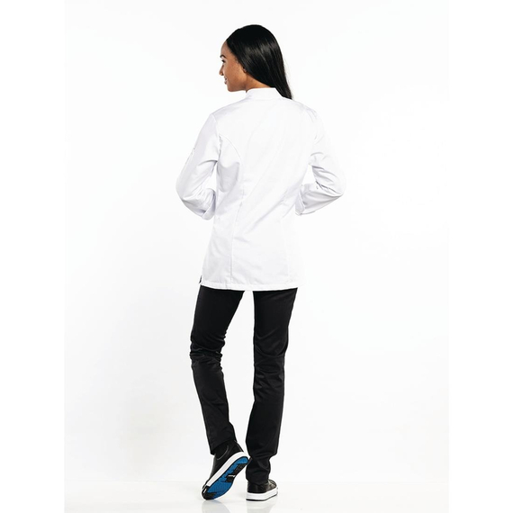 Chaud Devant Monza Damen Kochjacke Weiß - Größe XL