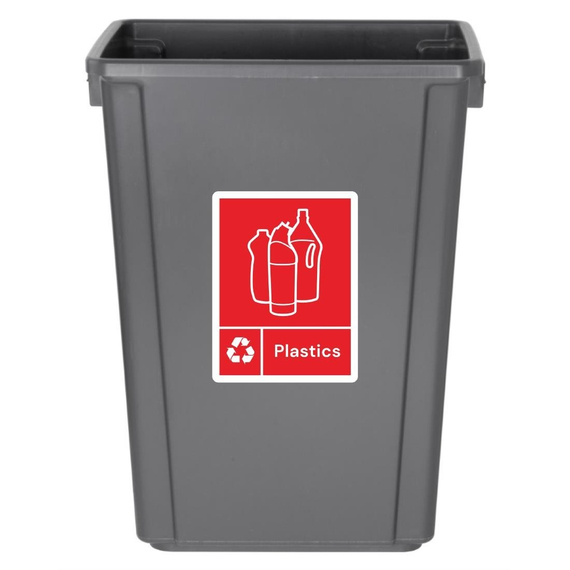 Jantex Slim Bin Label Plastics
