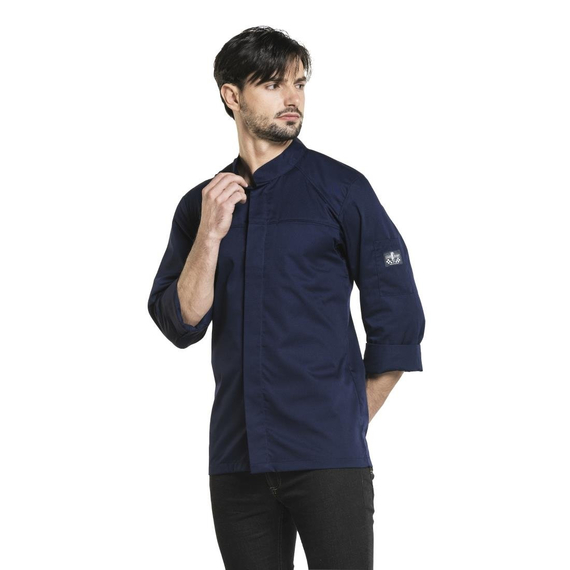 Chaud Devant Salerno Herren Kochjacke blau Größe L