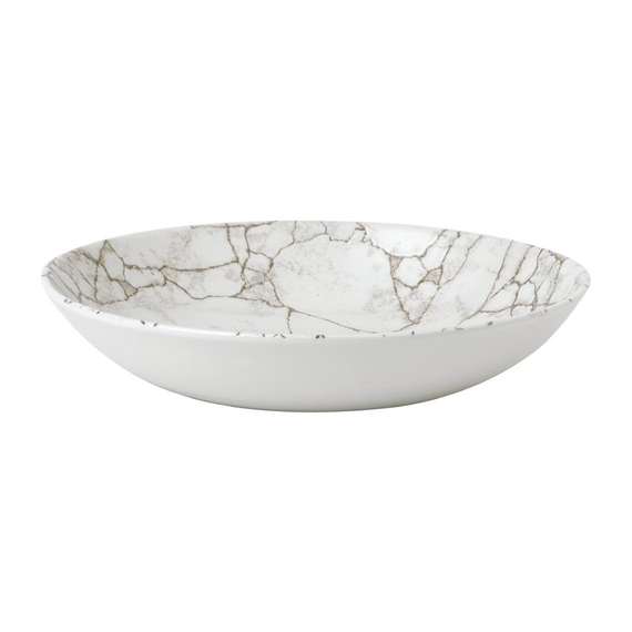 Studio Prints Kintsugi Achatgraue Coupe-Schüsseln, 248 mm, (12 Stück)