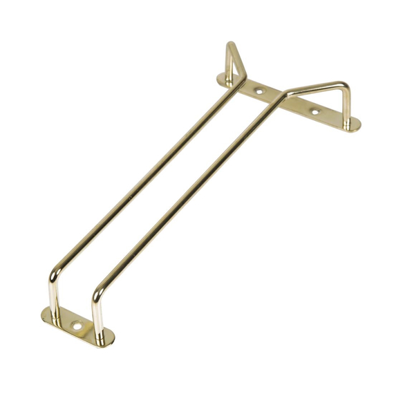Gläserschiene Messing 25,5cm