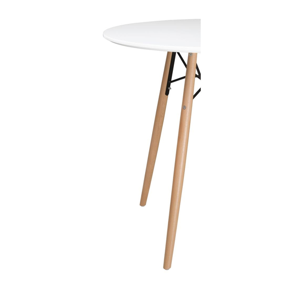 Bolero Arlo Tisch Rund Weiß 798mm
