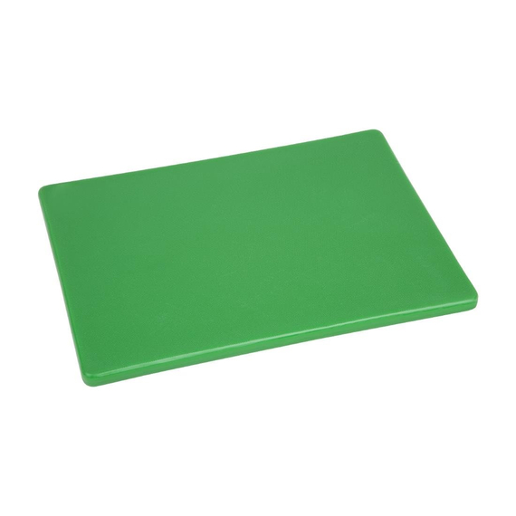 Hygiplas LDPE Schneidebrett grün 30,5x22,9x1,2cm