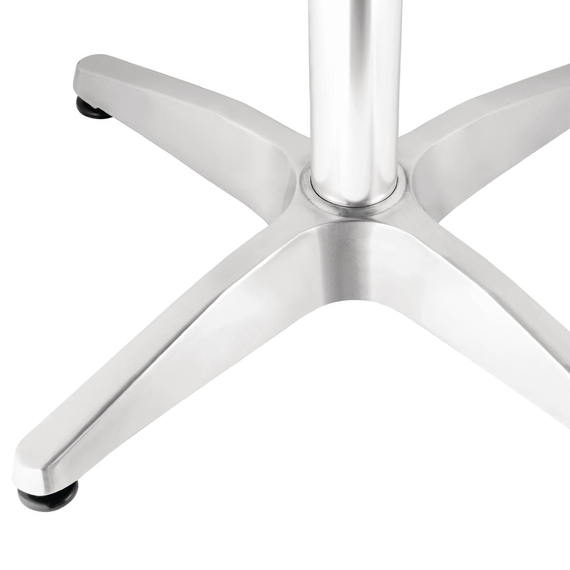 Bolero quadratischer Tisch Eschenholz 1 Bein 60cm