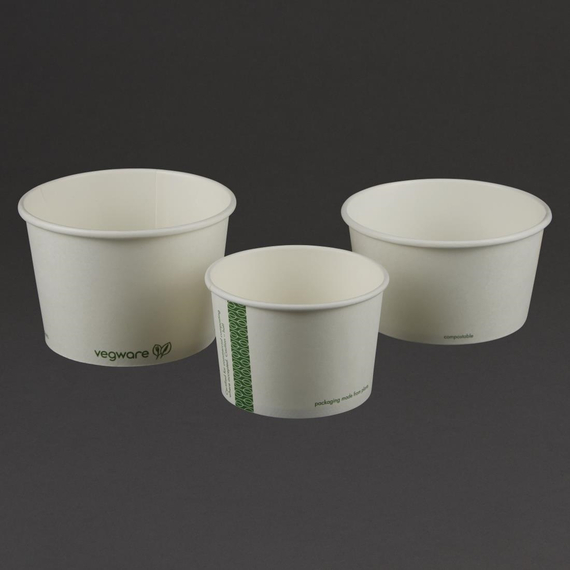 Vegware kompostierbare Suppen- und Universalbecher 35cl (500 Stück)