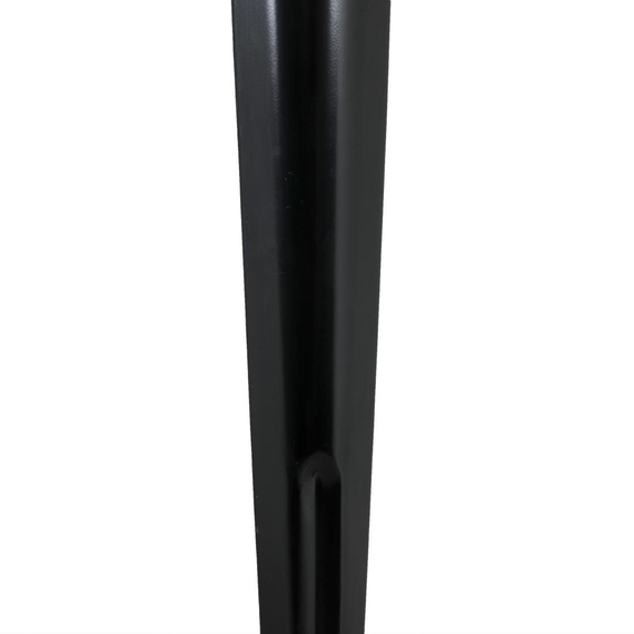 Bolero Bistro Esstisch Mangoholzplatte Schwarzer Rahmen 1450mm